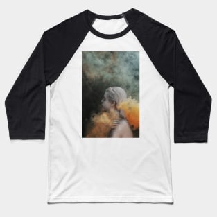 Yellow Smoke Baseball T-Shirt